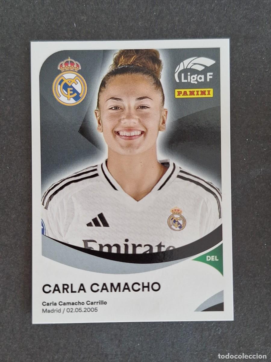 Cromos de f&uacute;tbol: L1 CARLA CAMACHO REAL MADRID C. F. 258B PANINI LIGA F 2024 2025 24 25 SIN PEGAR NUNCA PEGADO