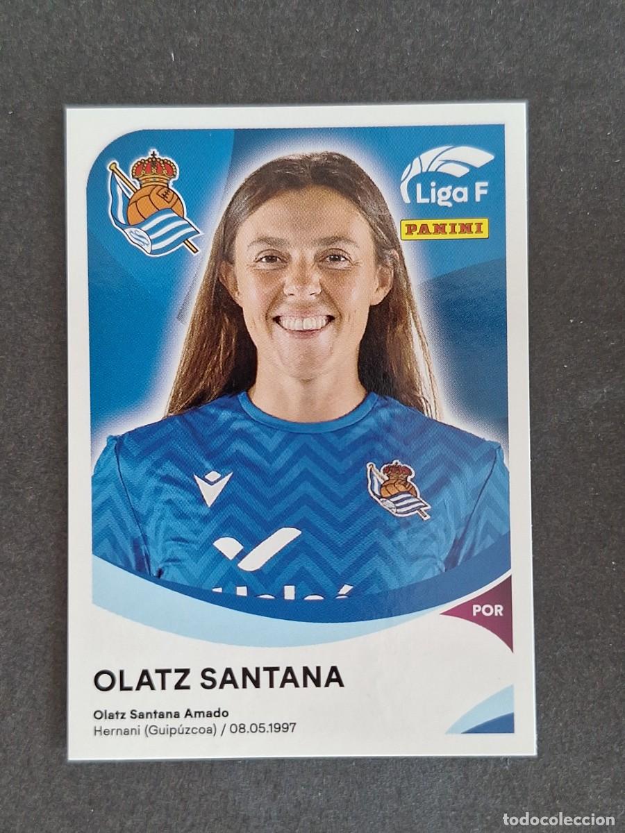 Cromos de f&uacute;tbol: L1 OLATZ SANTANA REAL SOCIEDAD 265 PANINI LIGA F 2024 2025 24 25 SIN PEGAR NUNCA PEGADO