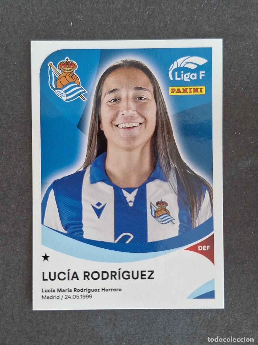Cromos de f&uacute;tbol: L1 LUCIA RODRIGUEZ REAL SOCIEDAD 267 PANINI LIGA F 2024 2025 24 25 SIN PEGAR NUNCA PEGADO