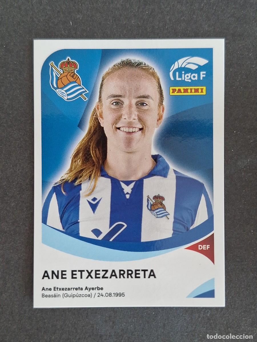 Cromos de f&uacute;tbol: L1 ANE ETXEZARRETA REAL SOCIEDAD 268A PANINI LIGA F 2024 2025 24 25 SIN PEGAR NUNCA PEGADO