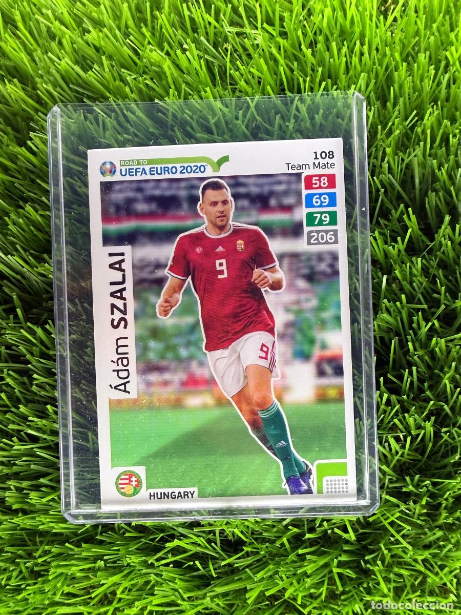 Cromos de f&uacute;tbol: N&ordm; 108 &Aacute;d&aacute;m Szalai Hungr&iacute;a Adrenalyn XL Road to Euro 2020