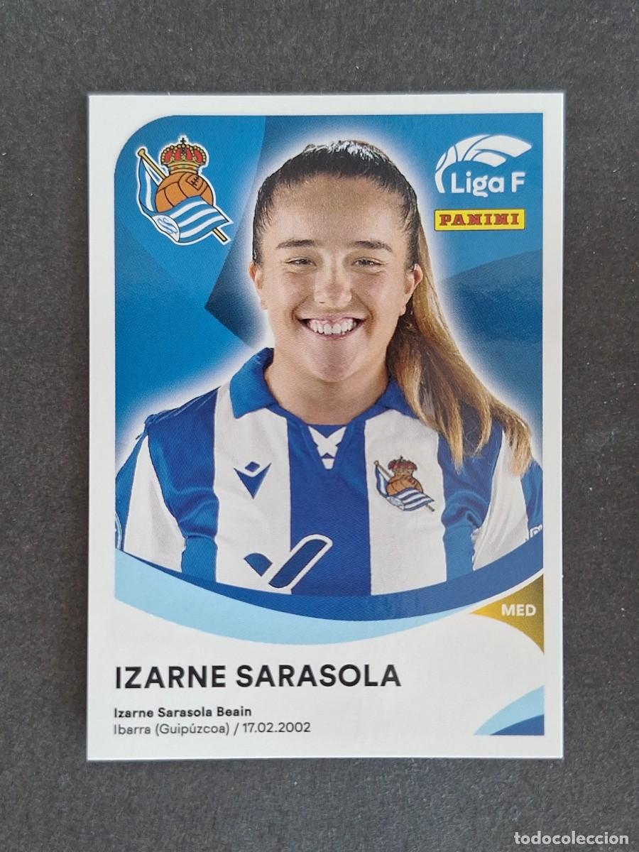 Cromos de f&uacute;tbol: L1 IZARNE SARASOLA REAL SOCIEDAD 271B PANINI LIGA F 2024 2025 24 25 SIN PEGAR NUNCA PEGADO