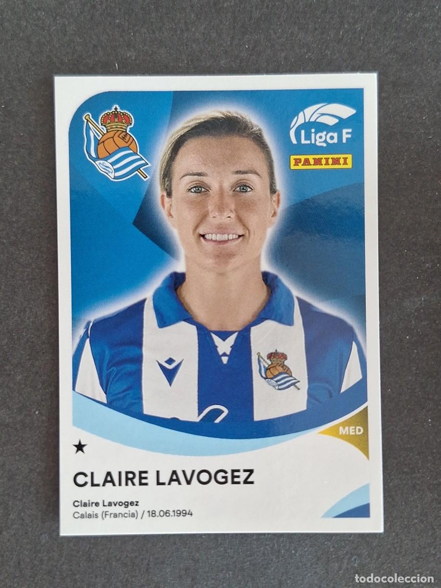 Cromos de f&uacute;tbol: L1 CLAIRE LAVOGEZ REAL SOCIEDAD 273 PANINI LIGA F 2024 2025 24 25 SIN PEGAR NUNCA PEGADO