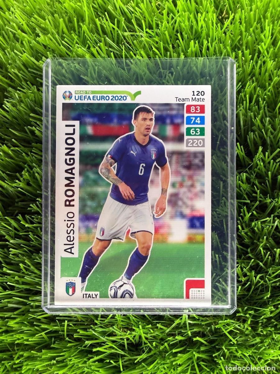 Cromos de f&uacute;tbol: N&ordm; 120 Alessio Romagnoli Italia Adrenalyn XL Road to Euro 2020