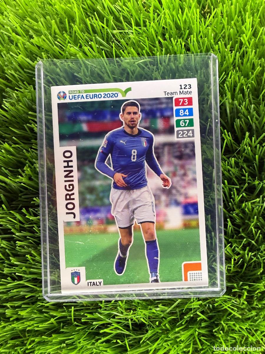 Cromos de f&uacute;tbol: N&ordm; 123 Jorginho Italia Adrenalyn XL Road to Euro 2020