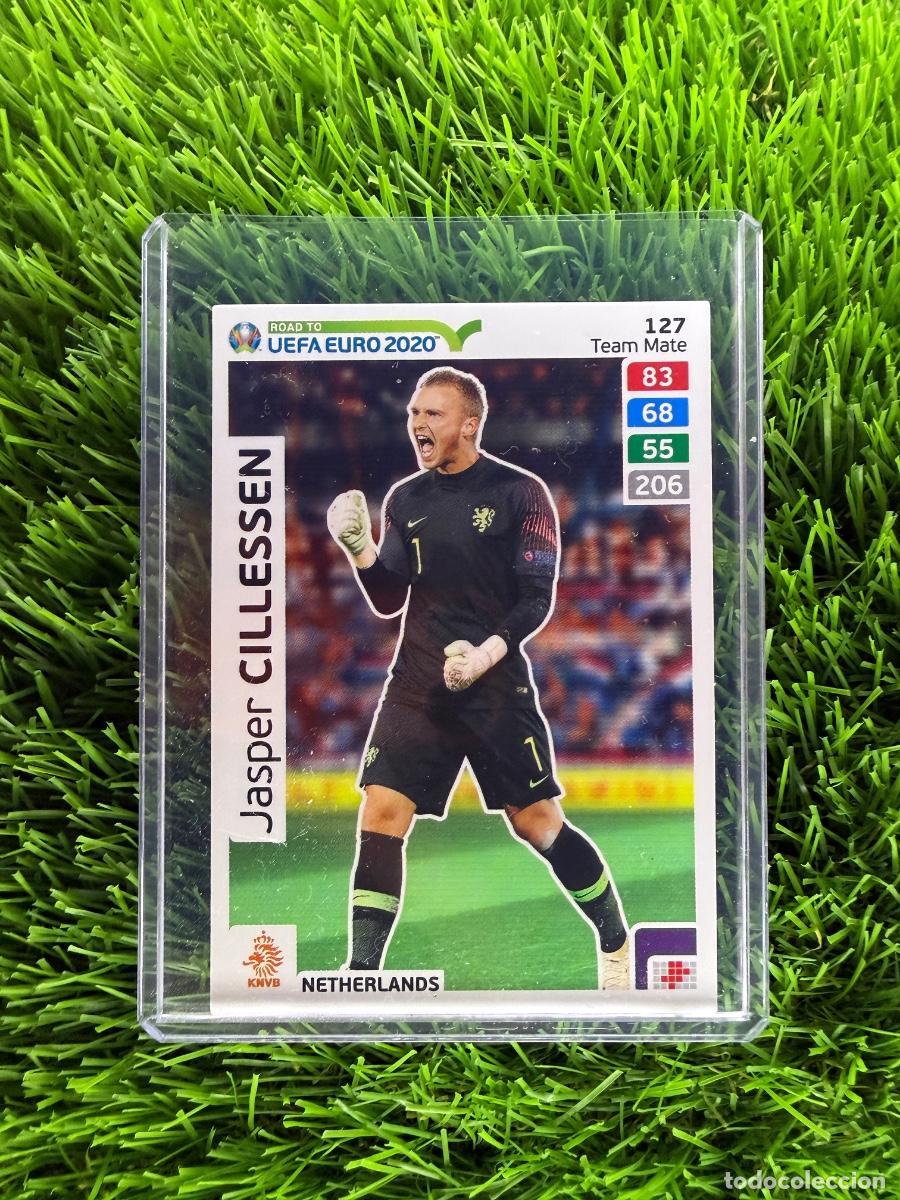 Cromos de f&uacute;tbol: N&ordm; 127 Jasper Cillessen Pa&iacute;ses Bajos Adrenalyn XL Road to Euro 2020