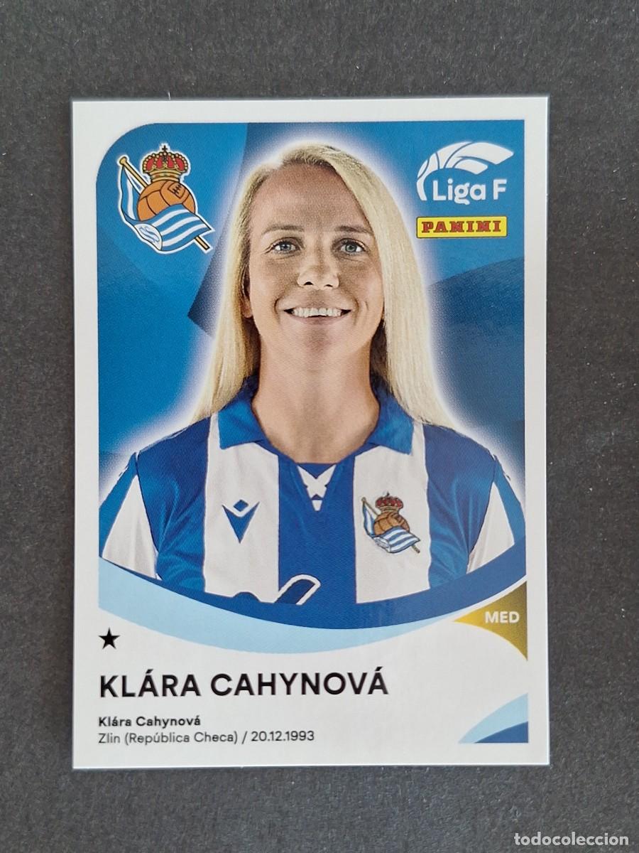 Cromos de f&uacute;tbol: L1 KLARA CAHYNOVA REAL SOCIEDAD 275 PANINI LIGA F 2024 2025 24 25 SIN PEGAR NUNCA PEGADO