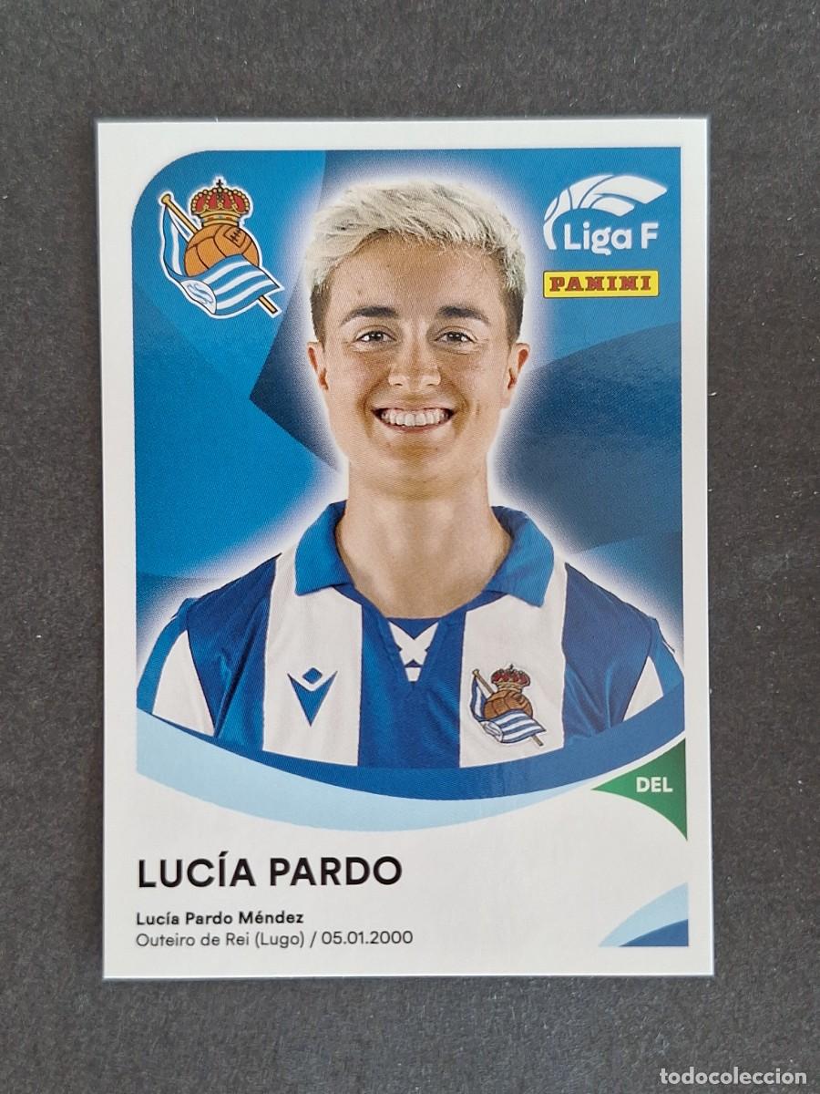 Cromos de f&uacute;tbol: L1 LUCIA PARDO REAL SOCIEDAD 280 PANINI LIGA F 2024 2025 24 25 SIN PEGAR NUNCA PEGADO