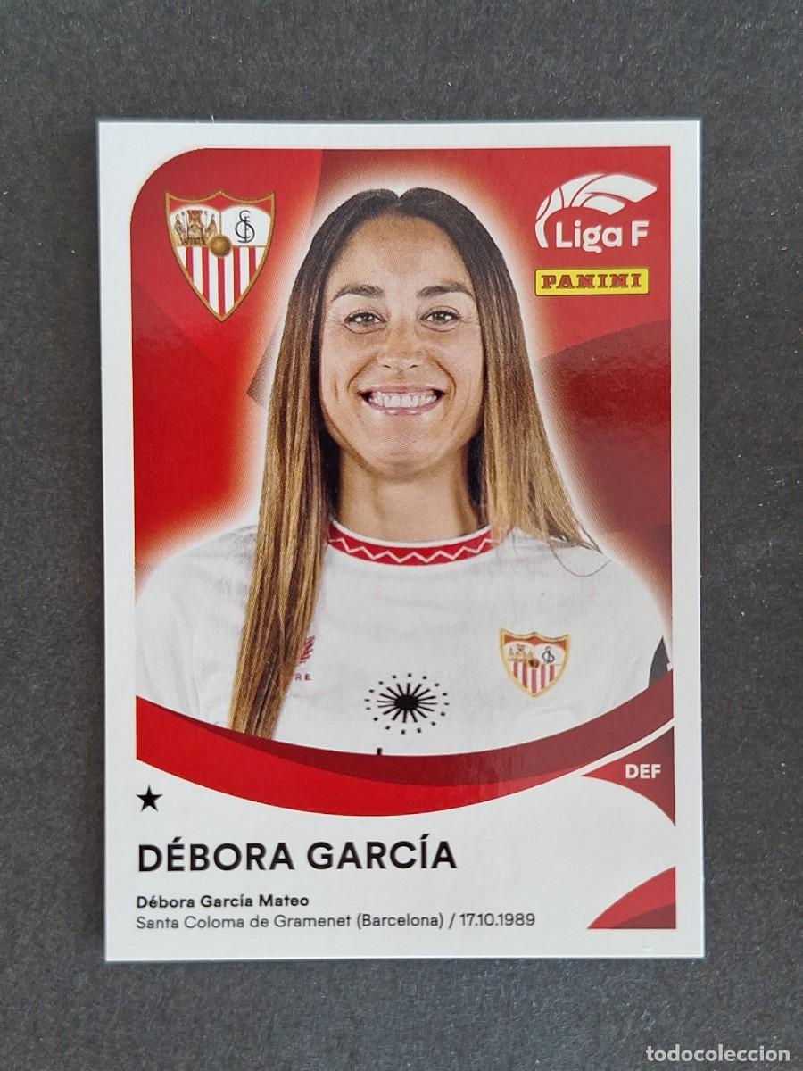 Cromos de f&uacute;tbol: L1 DEBORA GARCIA SEVILLA F. C. 286 PANINI LIGA F 2024 2025 24 25 SIN PEGAR NUNCA PEGADO
