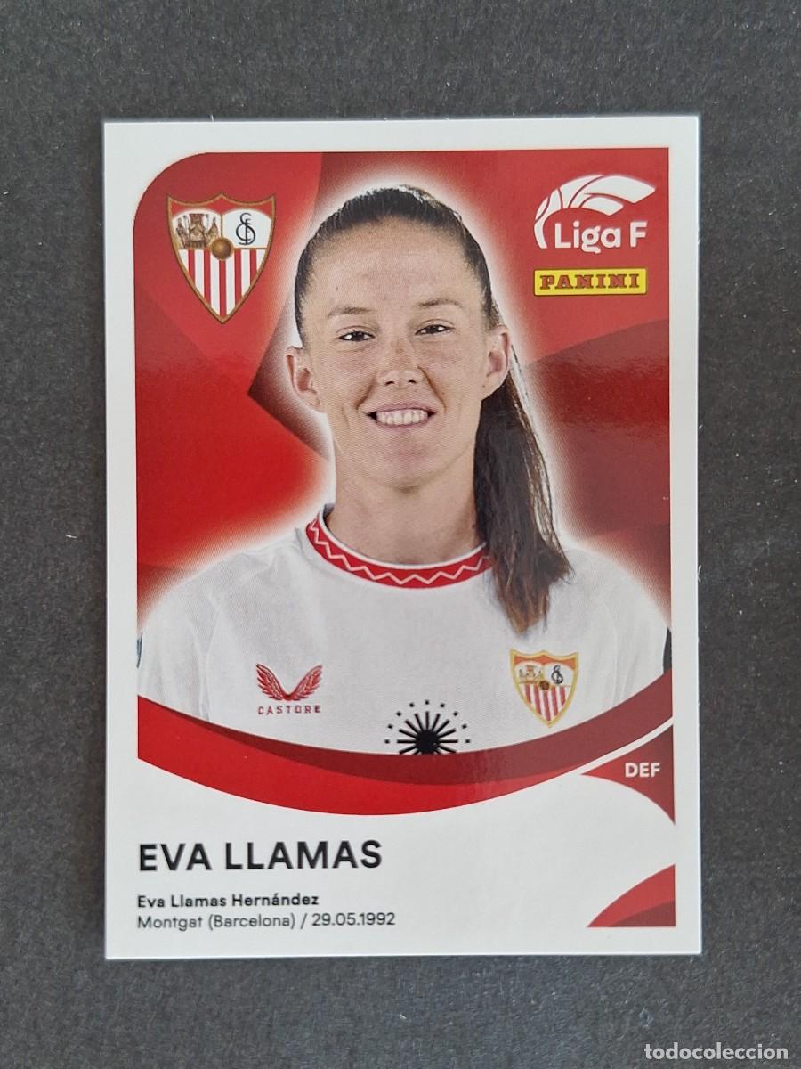 Cromos de f&uacute;tbol: L1 EVA LLAMAS SEVILLA F. C. 288 PANINI LIGA F 2024 2025 24 25 SIN PEGAR NUNCA PEGADO