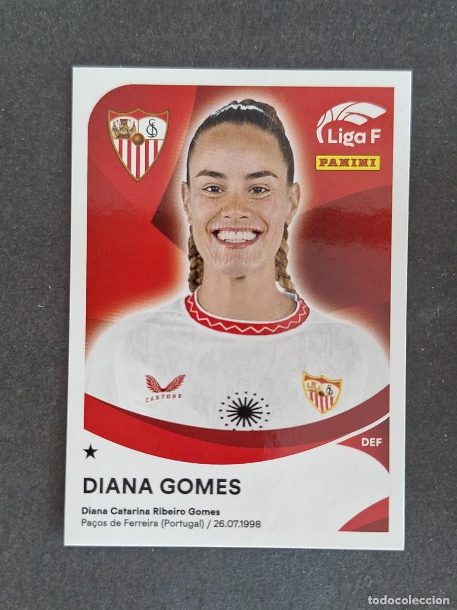 Cromos de f&uacute;tbol: L1 DIANA GOMES SEVILLA F. C. 289 PANINI LIGA F 2024 2025 24 25 SIN PEGAR NUNCA PEGADO