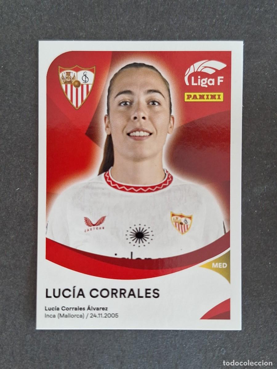 Cromos de f&uacute;tbol: L1 LUCIA CORRALES SEVILLA F. C. 291 PANINI LIGA F 2024 2025 24 25 SIN PEGAR NUNCA PEGADO