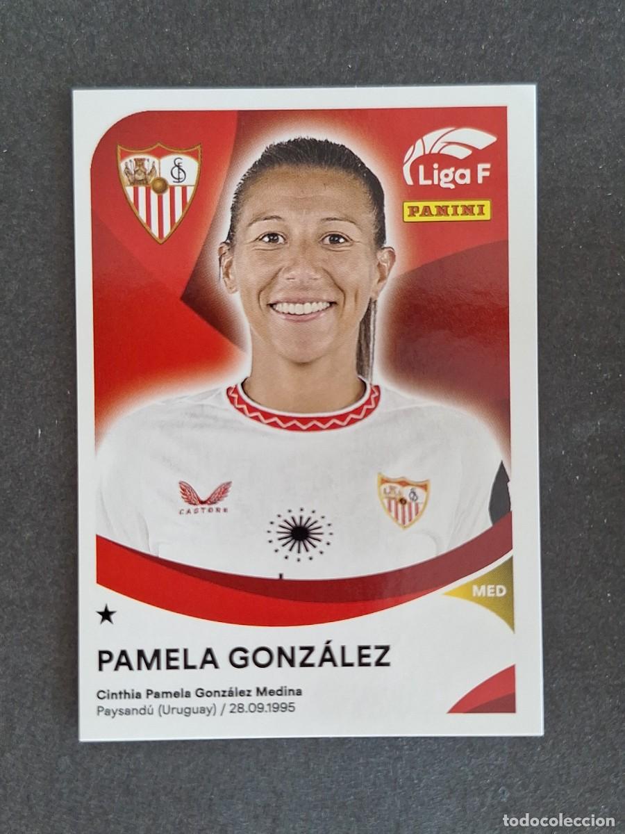 Cromos de f&uacute;tbol: L1 PAMELA GONZALEZ SEVILLA F. C. 292 PANINI LIGA F 2024 2025 24 25 SIN PEGAR NUNCA PEGADO