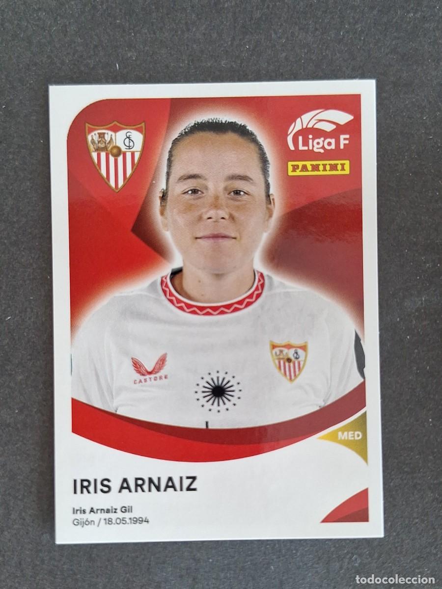 Cromos de f&uacute;tbol: L1 IRIS ARNAIZ SEVILLA F. C. 295 PANINI LIGA F 2024 2025 24 25 SIN PEGAR NUNCA PEGADO