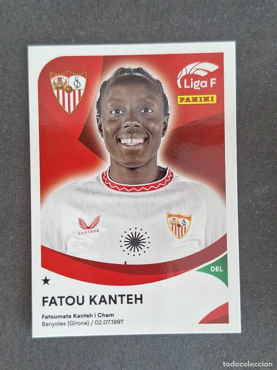 Cromos de f&uacute;tbol: L1 FATOU KANTEH SEVILLA F. C. 299 PANINI LIGA F 2024 2025 24 25 SIN PEGAR NUNCA PEGADO