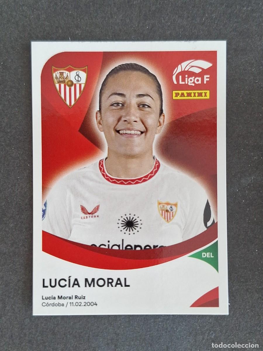 Cromos de f&uacute;tbol: L1 LUCIA MORAL SEVILLA F. C. 301 PANINI LIGA F 2024 2025 24 25 SIN PEGAR NUNCA PEGADO