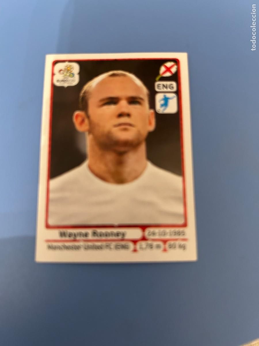 Cromos de f&uacute;tbol: WAYNE ROONEY EUROCOPA 2012 NUEVO