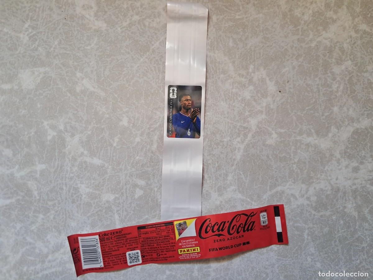 Cromos de f&uacute;tbol: CROMO CC3 CC 3 EDUARDO CAMAVINGA FRANCIA COCACOLA COCA COLA - PANINI MUNDIAL WORLD CUP 2026 STICKER