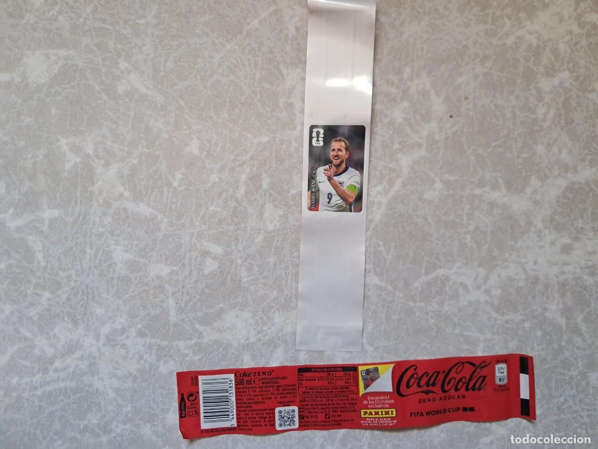 Cromos de f&uacute;tbol: HARRY KANE INGLATERRA COCA COLA COCACOLA ⚽ PANINI FIFA MUNDIAL WORLD CUP 26 2026 STICKER