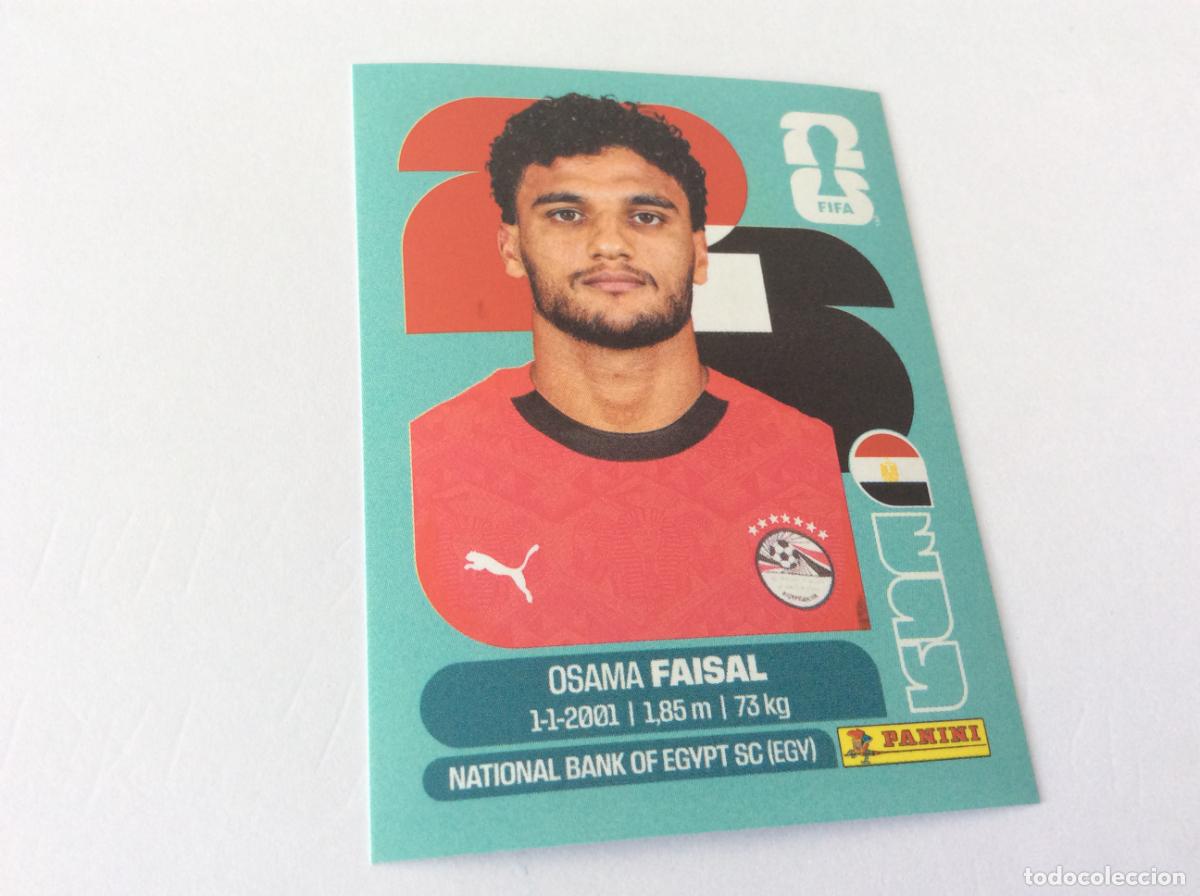 Cromos de f&uacute;tbol: EGY16 EGY 16 Osama Faisal Egipto Sticker Cromo FIFA World Cup 2026 26 Panini Mundial