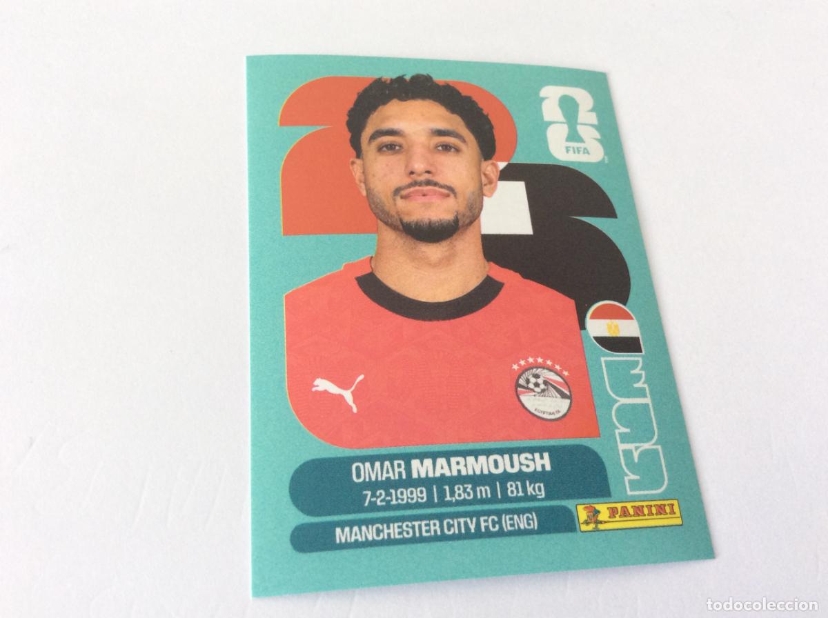Cromos de f&uacute;tbol: EGY20 EGY 20 Omar Marmoush Egipto Sticker Cromo FIFA World Cup 2026 26 Panini Mundial