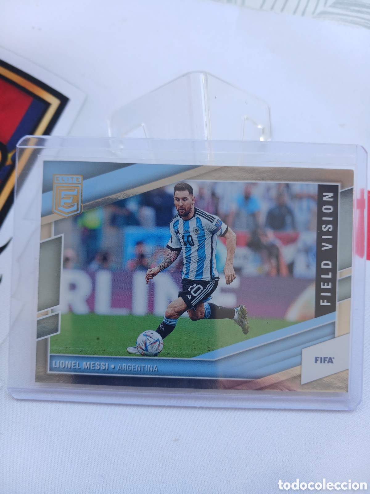 Cromos de Futebol: Messi field vision panini elite Fifa Argentina