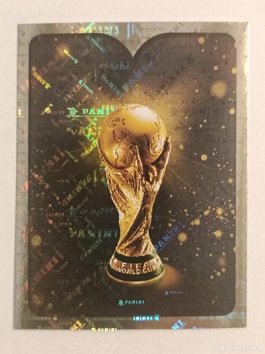 Cromos de f&uacute;tbol: #2 TROFEO MUNDIAL RUSIA 2018 PANINI VERSION ROSA