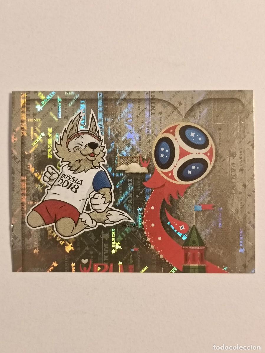 Cromos de f&uacute;tbol: #3 MASCOTA MUNDIAL RUSIA 2018 PANINI VERSION ROSA