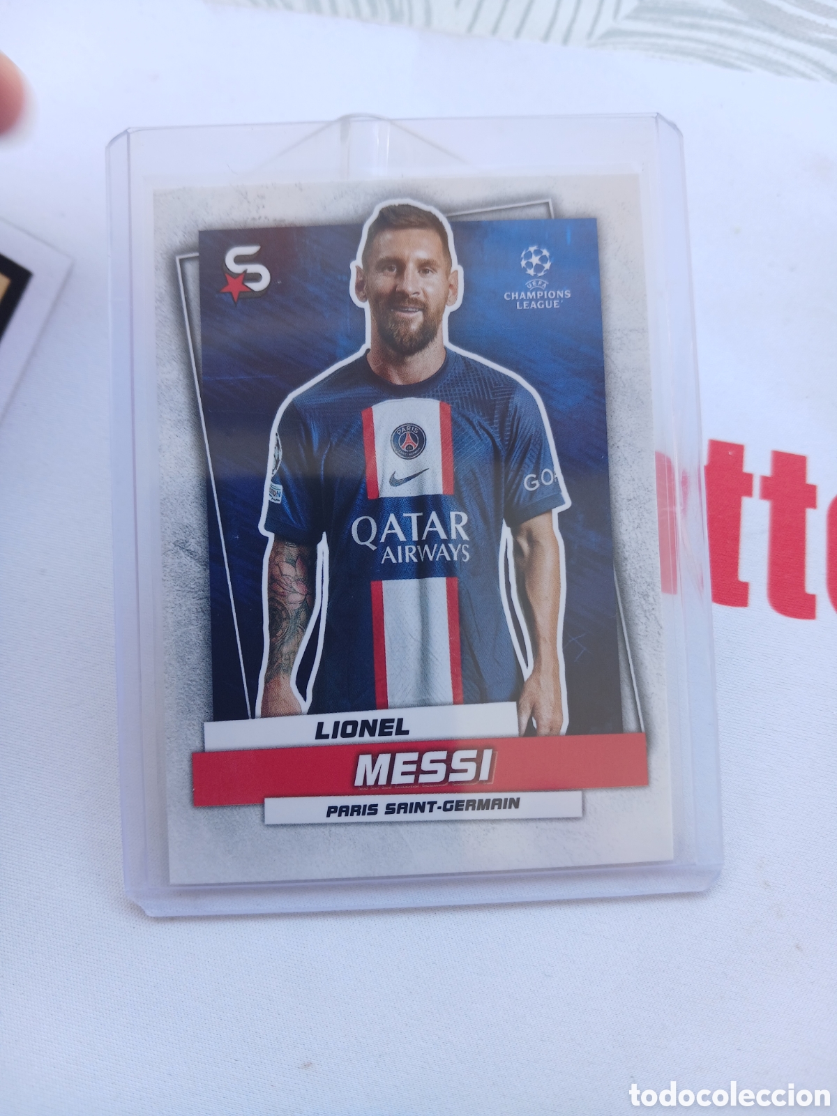 Figurine di Calcio: Messi psg Par&iacute;s topps superstar