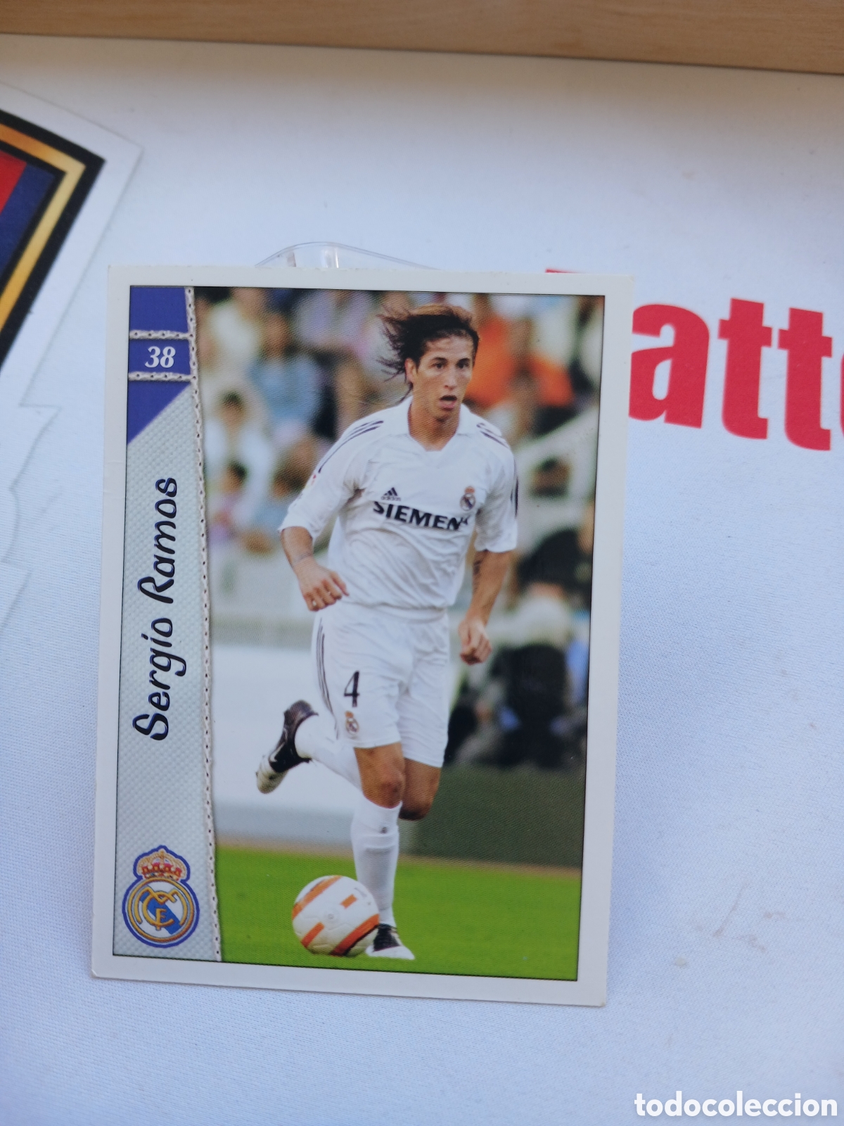 Cromos de Futebol: Sergio Ramos Real Madrid mundicromo 2007