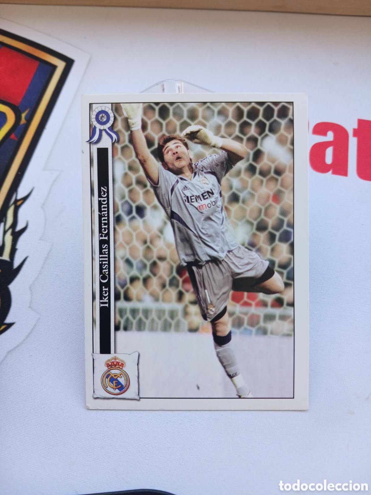 Figurine di Calcio: Iker Casillas real madrid mundicromo 2005