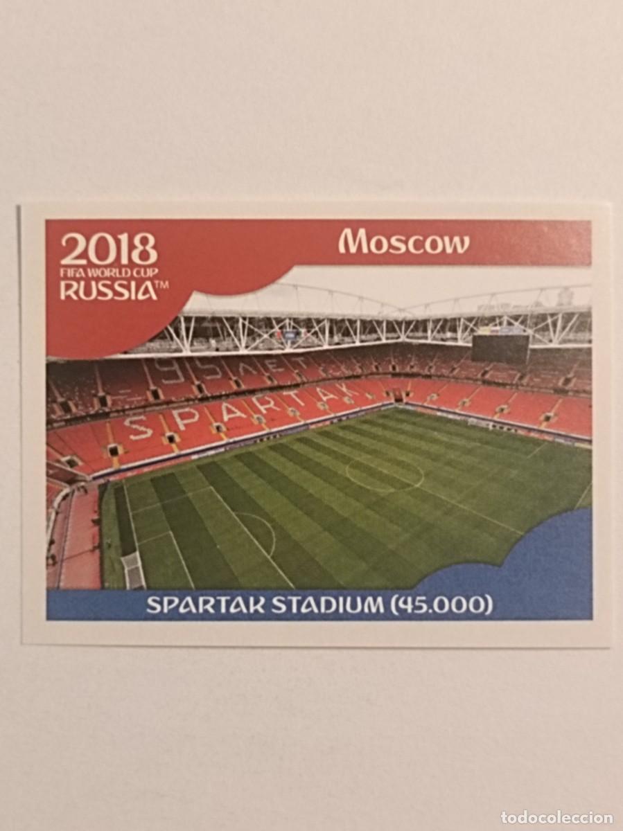 Cromos de f&uacute;tbol: #11 ESTADIO (SPARTAK STADIUM) MUNDIAL RUSIA 2018 PANINI VERSION ROSA