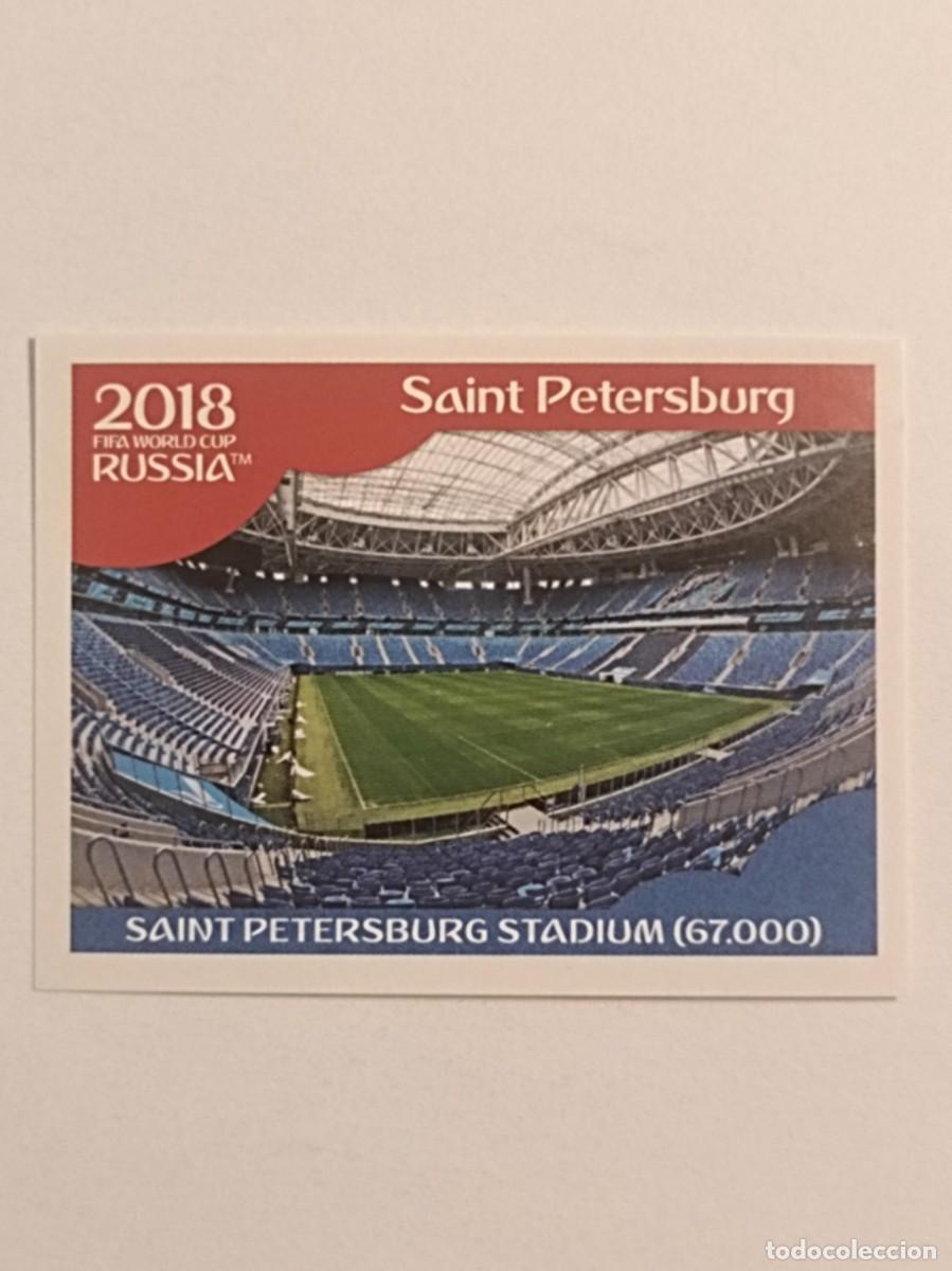 Cromos de f&uacute;tbol: #15 ESTADIO (SAINT PETERSBURG STADIUM) MUNDIAL RUSIA 2018 PANINI VERSION ROSA