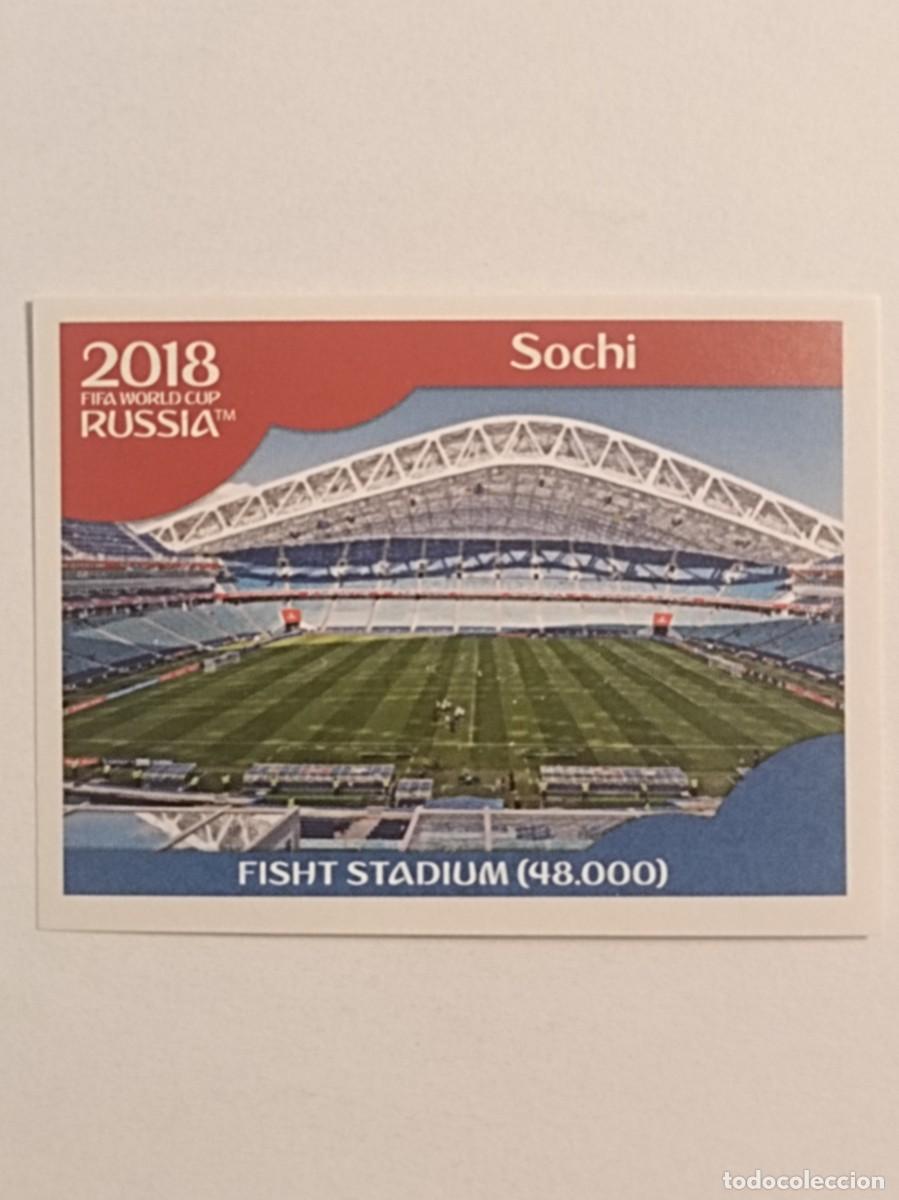 Cromos de f&uacute;tbol: #18 ESTADIO (FISHT STADIUM) MUNDIAL RUSIA 2018 PANINI VERSION ROSA