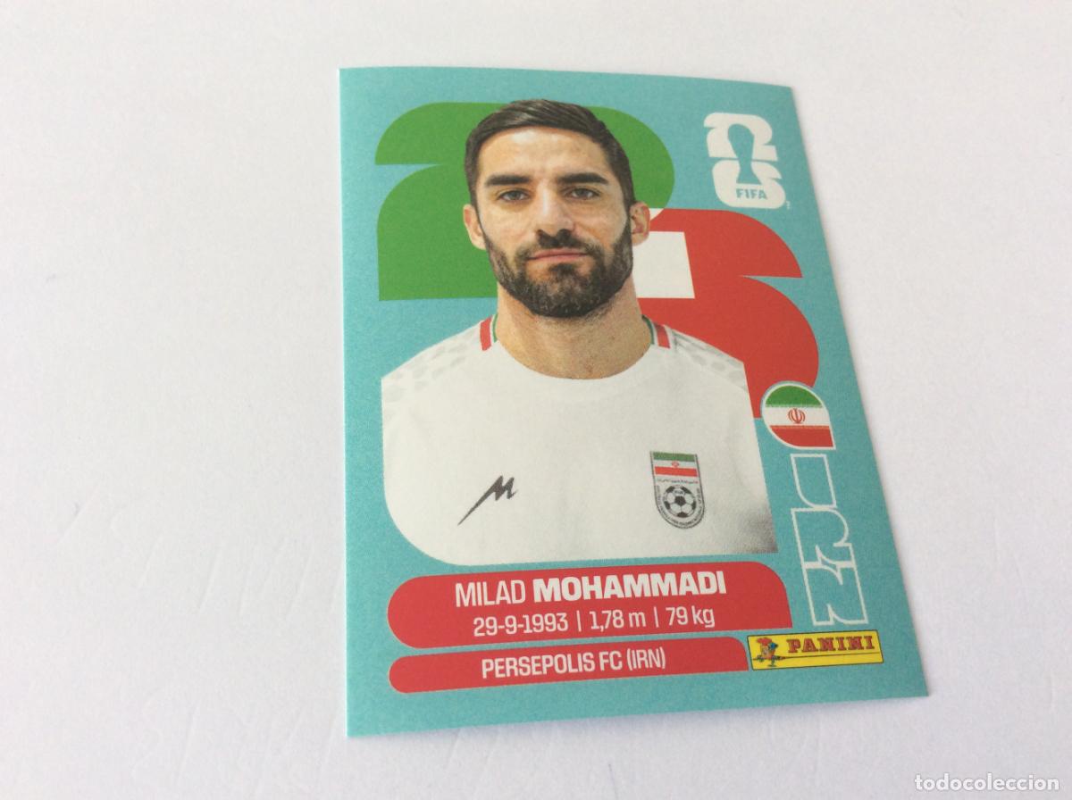 Cromos de f&uacute;tbol: IRN5 IRN 5 Milad Mohammadi Ir&aacute;n Sticker Cromo FIFA World Cup 2026 26 Panini Mundial
