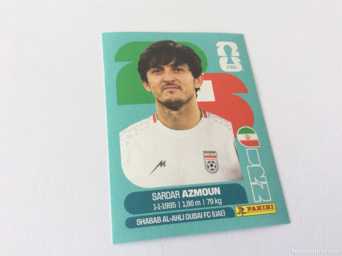Cromos de f&uacute;tbol: IRN17 IRN 17 Sardar Azmoun Ir&aacute;n Sticker Cromo FIFA World Cup 2026 26 Panini Mundial