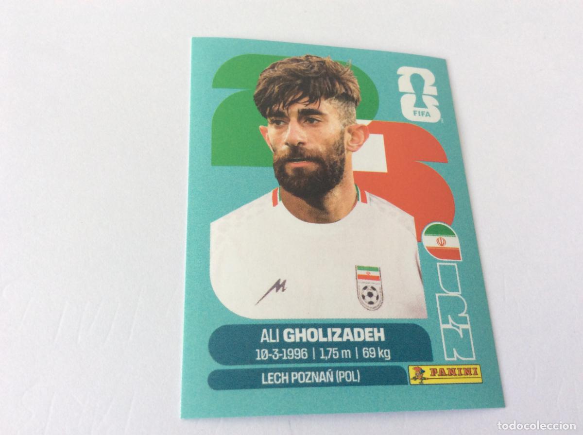 Cromos de f&uacute;tbol: IRN20 IRN 20 Ali Gholizadeh Ir&aacute;n Sticker Cromo FIFA World Cup 2026 26 Panini Mundial