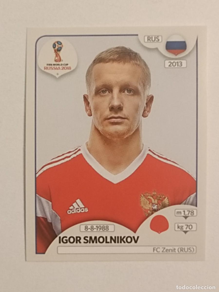 Cromos de f&uacute;tbol: #23 SMOLNIKOV (RUSIA) MUNDIAL RUSIA 2018 PANINI VERSION ROSA