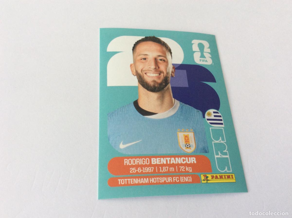 Cromos de f&uacute;tbol: URU12 URU 12 Rodrigo Bentancur Uruguay Sticker Cromo FIFA World Cup 2026 26 Panini Mundial