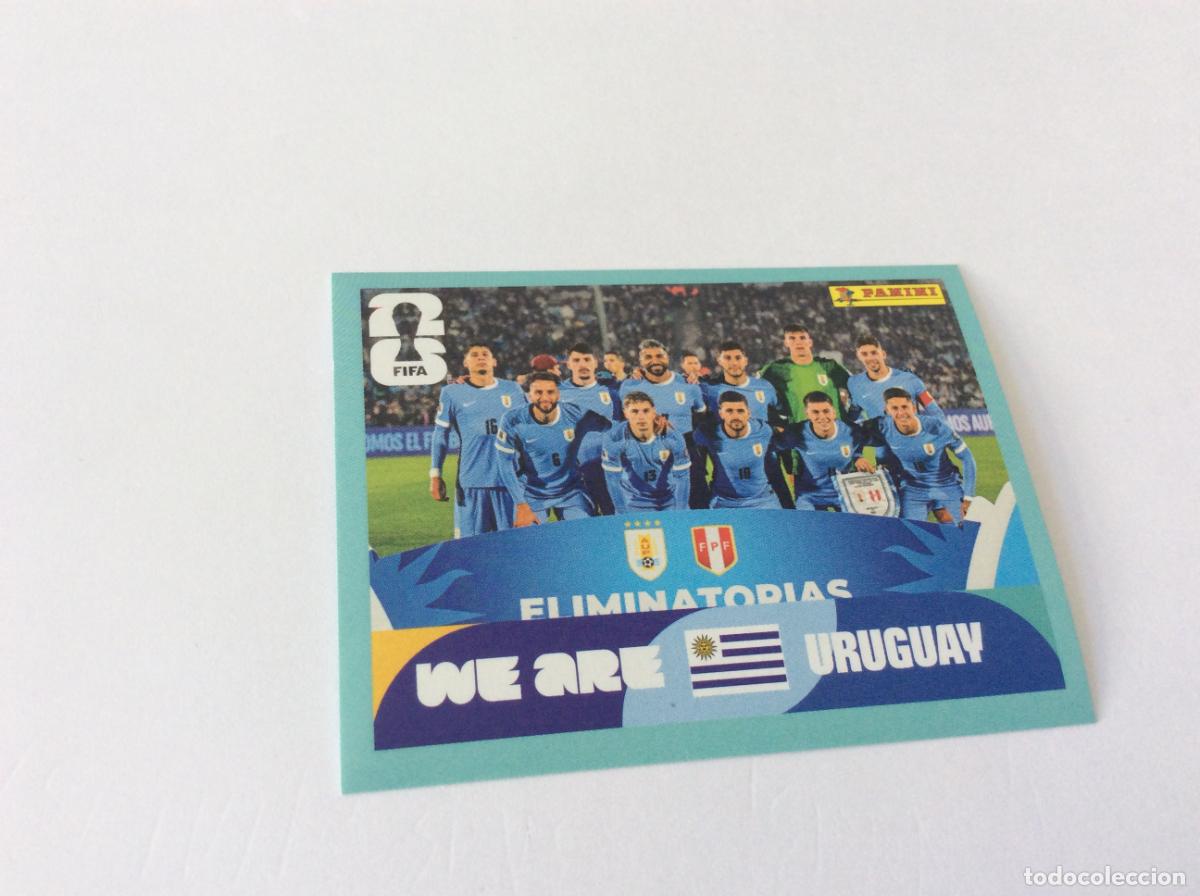 Cromos de f&uacute;tbol: URU13 URU 13 Equipo Uruguay Sticker Cromo FIFA World Cup 2026 26 Panini Mundial