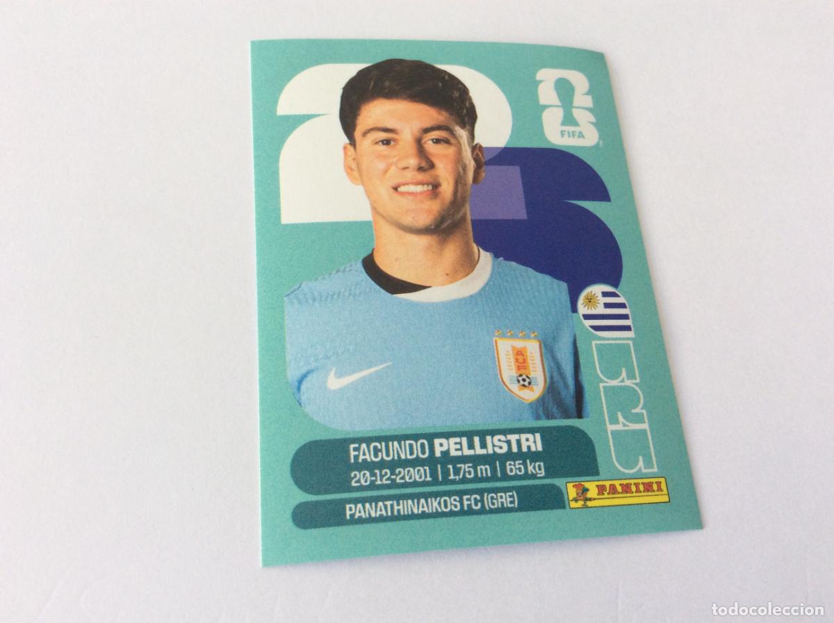 Cromos de f&uacute;tbol: URU20 URU 20 Facundo Pellistri Uruguay Sticker Cromo FIFA World Cup 2026 26 Panini Mundial