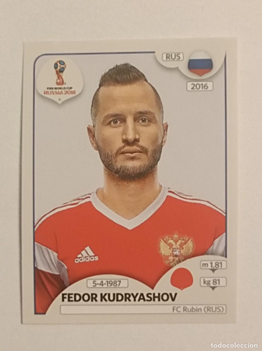 Cromos de f&uacute;tbol: #26 KUDRYASHOV (RUSIA) MUNDIAL RUSIA 2018 PANINI VERSION ROSA