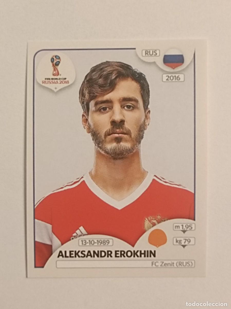 Cromos de f&uacute;tbol: #34 EROKHIN (RUSIA) MUNDIAL RUSIA 2018 PANINI VERSION ROSA