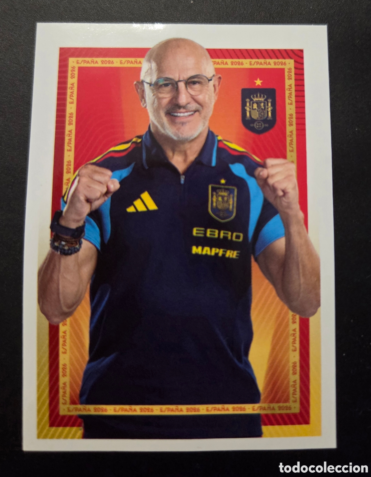 Cromos de f&uacute;tbol: CROMO N&deg; 7 DE LA FUENTE MUNDIAL 2026 ESPA&Ntilde;A CARREFOUR