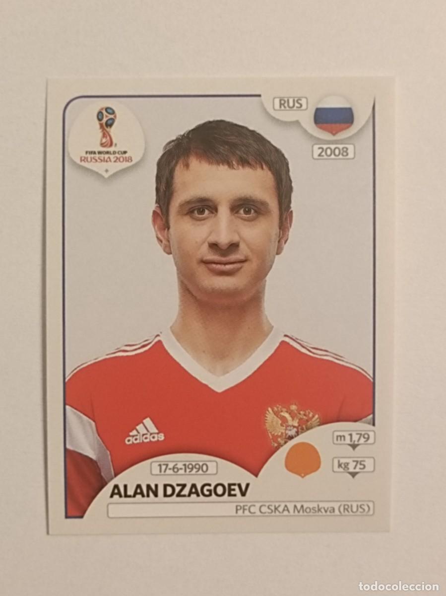 Cromos de f&uacute;tbol: #35 DZAGOEV (RUSIA) MUNDIAL RUSIA 2018 PANINI VERSION ROSA