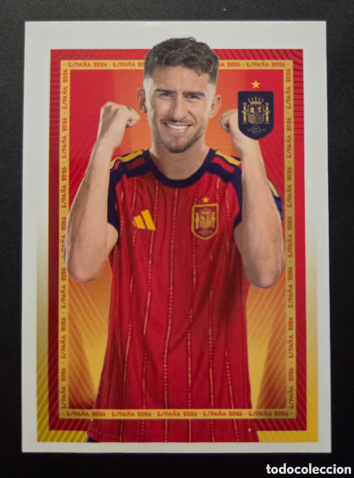Cromos de f&uacute;tbol: CROMO N&deg; 19 LAPORTE MUNDIAL 2026 ESPA&Ntilde;A CARREFOUR