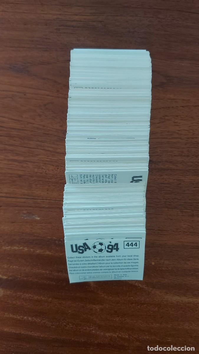 Cromos de Futebol: PANINI Mundial 1994 USA 94 - Colecci&oacute;n completa sin pegar 444 cromos en excelente estado - Maradona