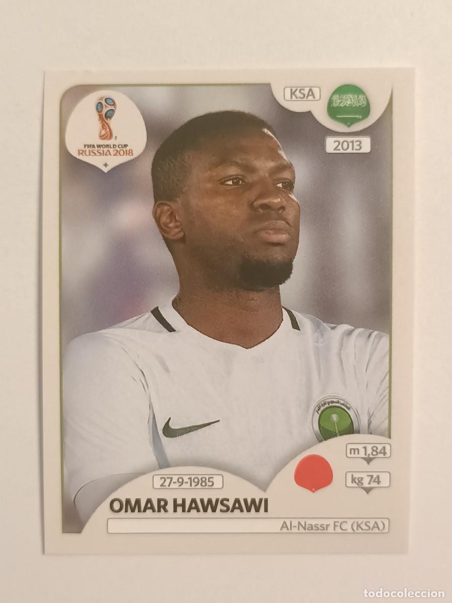 Cromos de f&uacute;tbol: #46 HAWSAWI (ARABIA SAUDI) MUNDIAL RUSIA 2018 PANINI VERSION ROSA