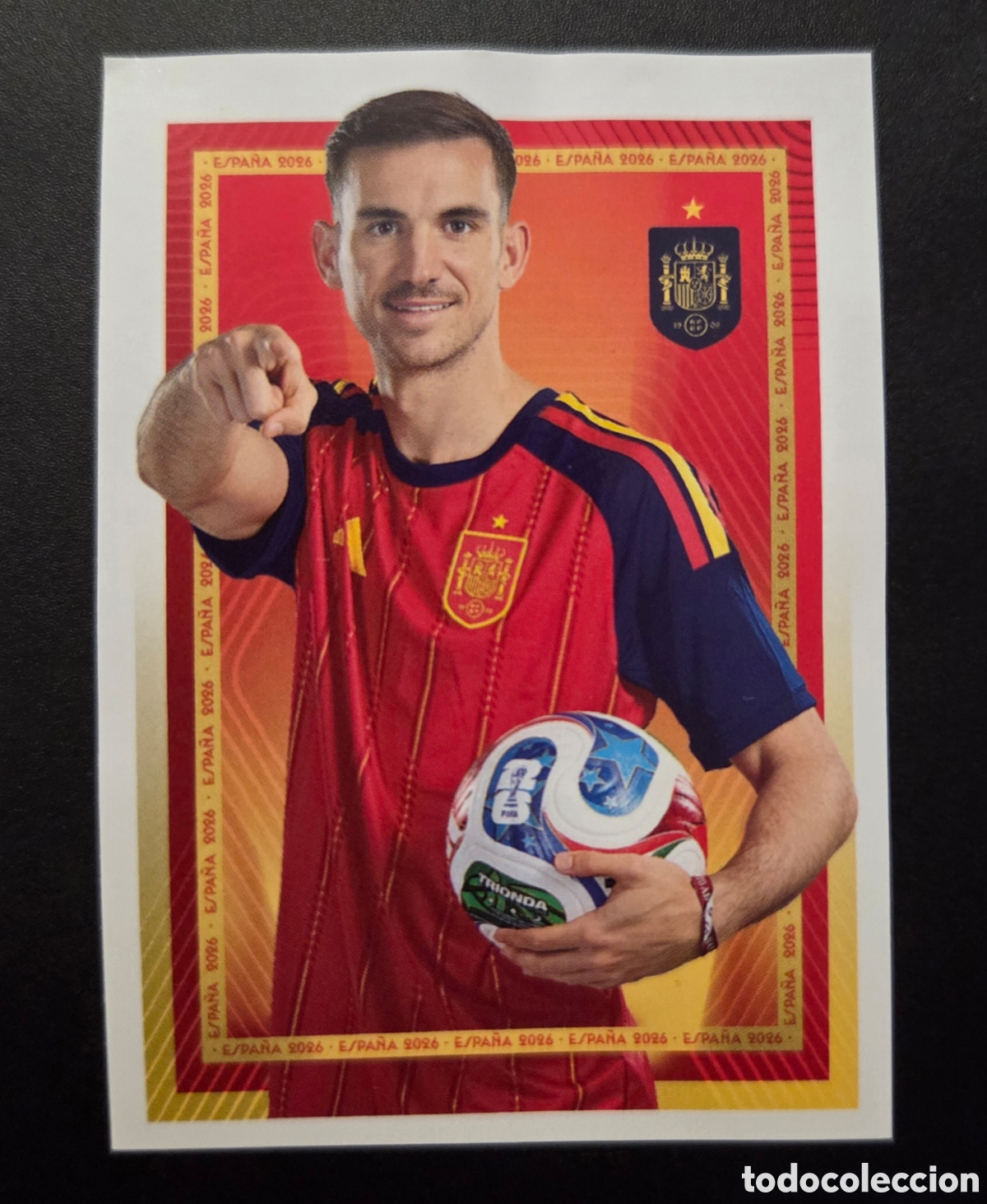 Cromos de f&uacute;tbol: CROMO N&deg; 35 FABI&Aacute;N RUIZ MUNDIAL 2026 ESPA&Ntilde;A CARREFOUR