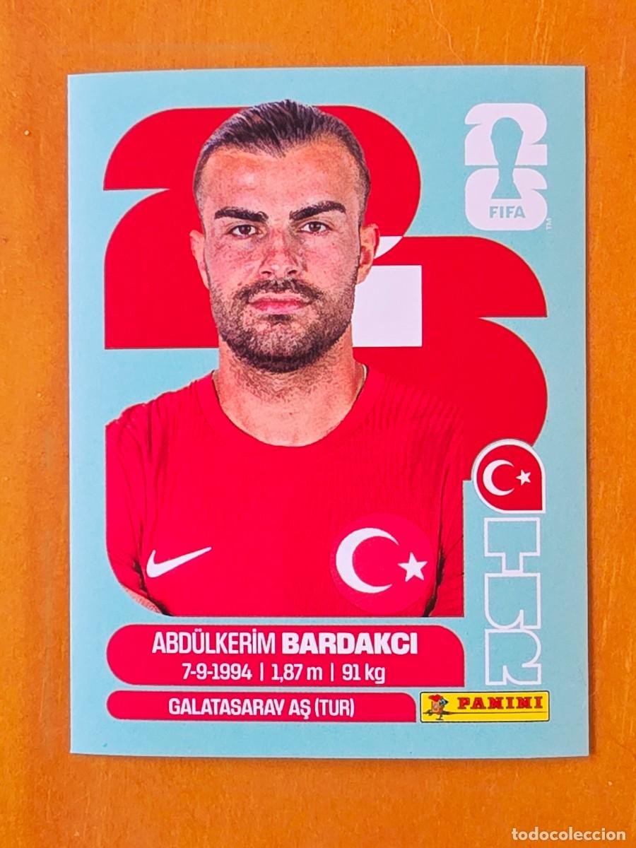 Cromos de f&uacute;tbol: TUR 5 Abd&uuml;lkerim Bardakci, Turqu&iacute;a, Panini FIFA World Cup Mundial 2026 Sticker